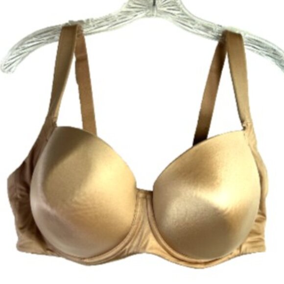 Soma Stunning Support Full Coverage Nude Tan Bra 40DD underwire padded - Picture 7 of 7